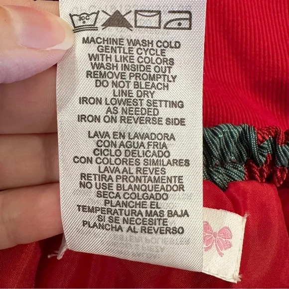 Bonnie Baby Holiday 2 Pc Onesie and Skirt Size 18 Month - Picture 7 of 8